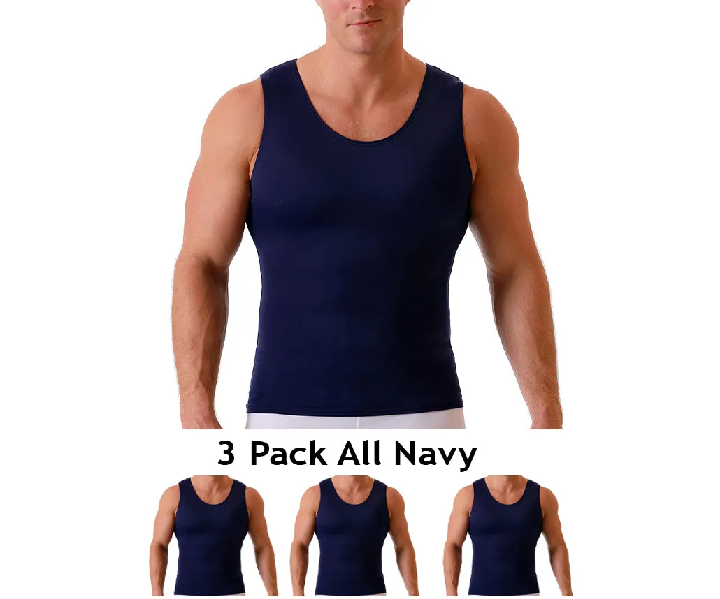 3-Pack Insta Slim Compression Muscle Tank MS0003