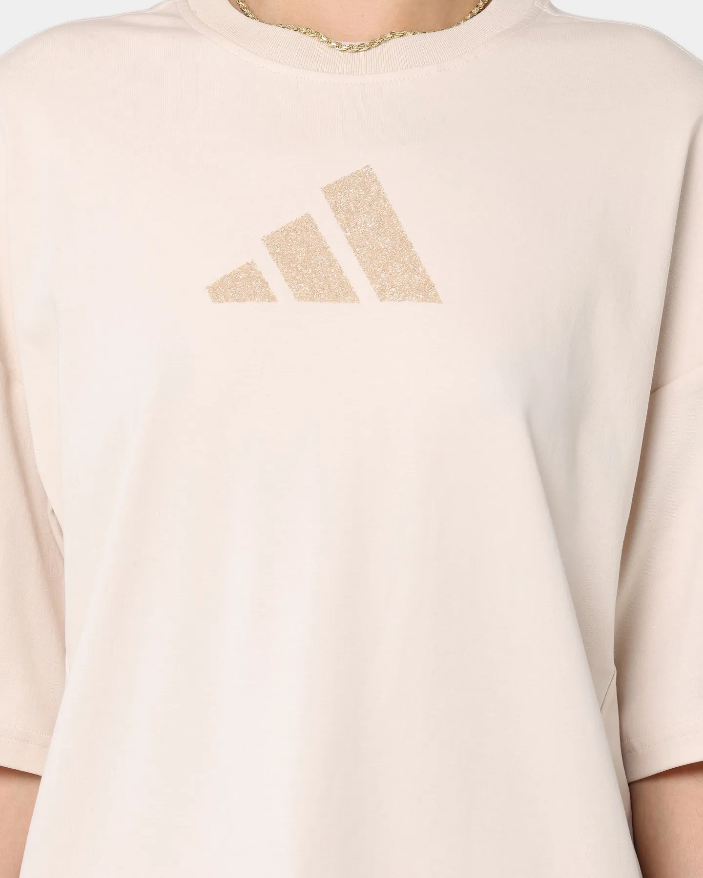 Adidas Women's Swarovski T-Shirt Halo Ivory