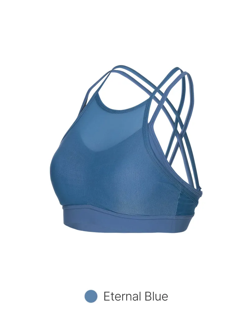 Airywin Mesh High Neck Bra