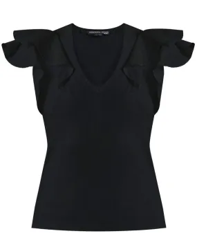 Cathie Ruffled Top