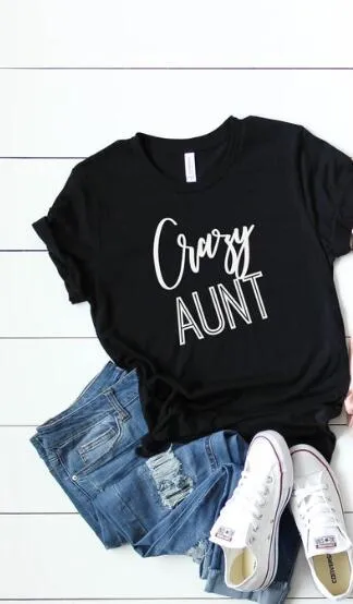 Cool Aunt/Crazy Aunt Matching T-Shirts (MRK X)