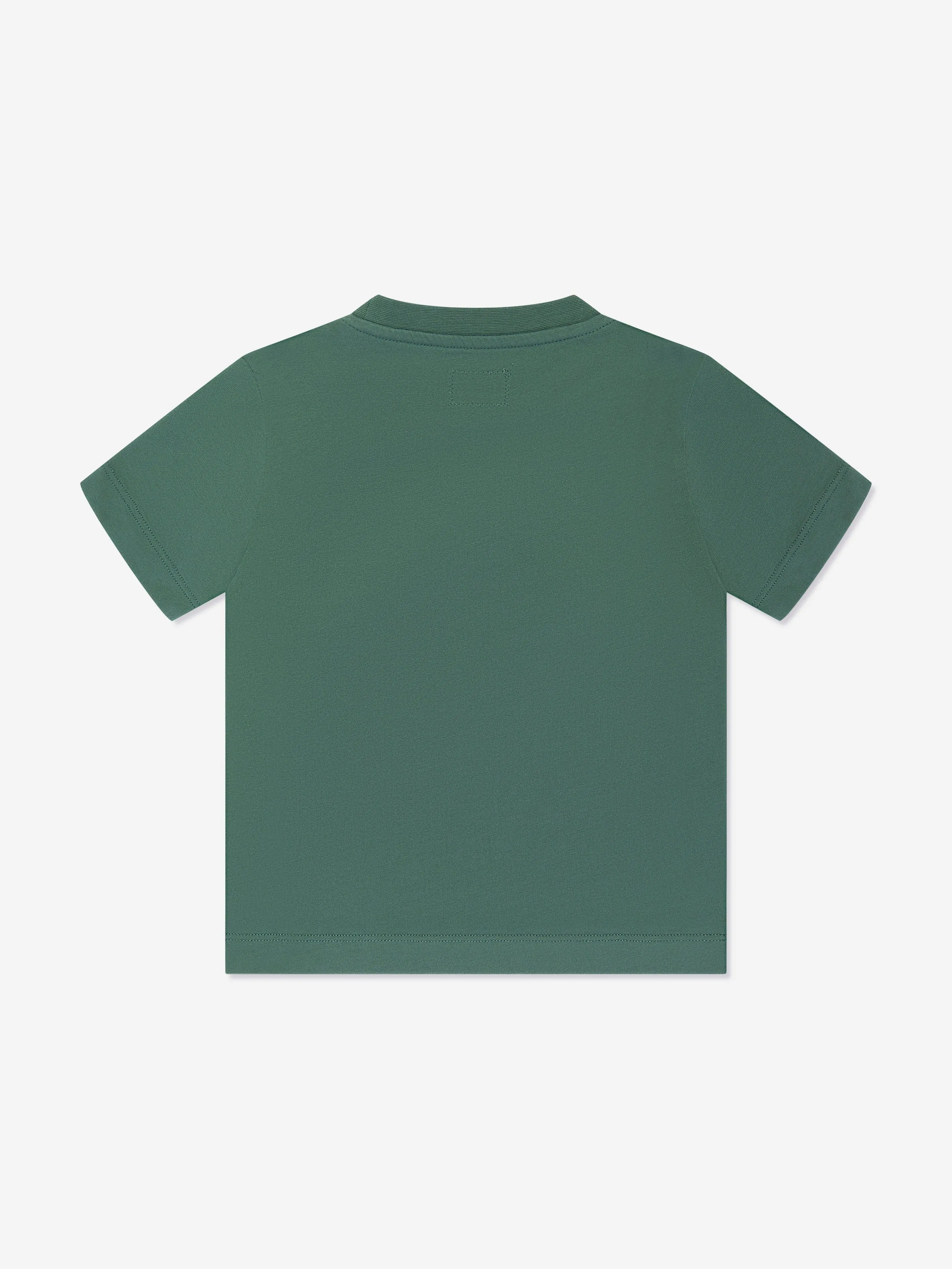 C.P. Company Boys Graphic Print T-Shirt in Green