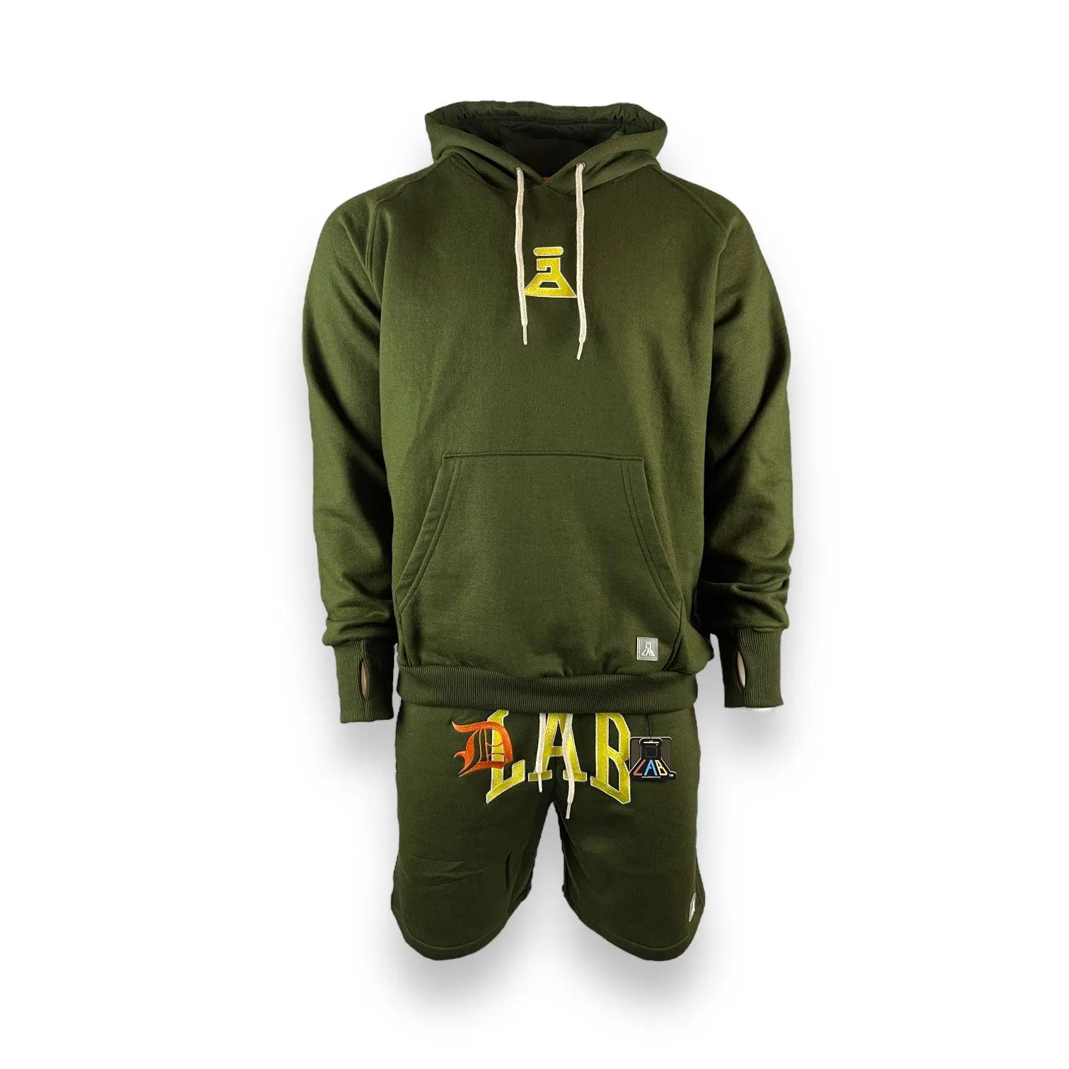 DLAB "SCRIPT” Oversized Hoodie Olive Green