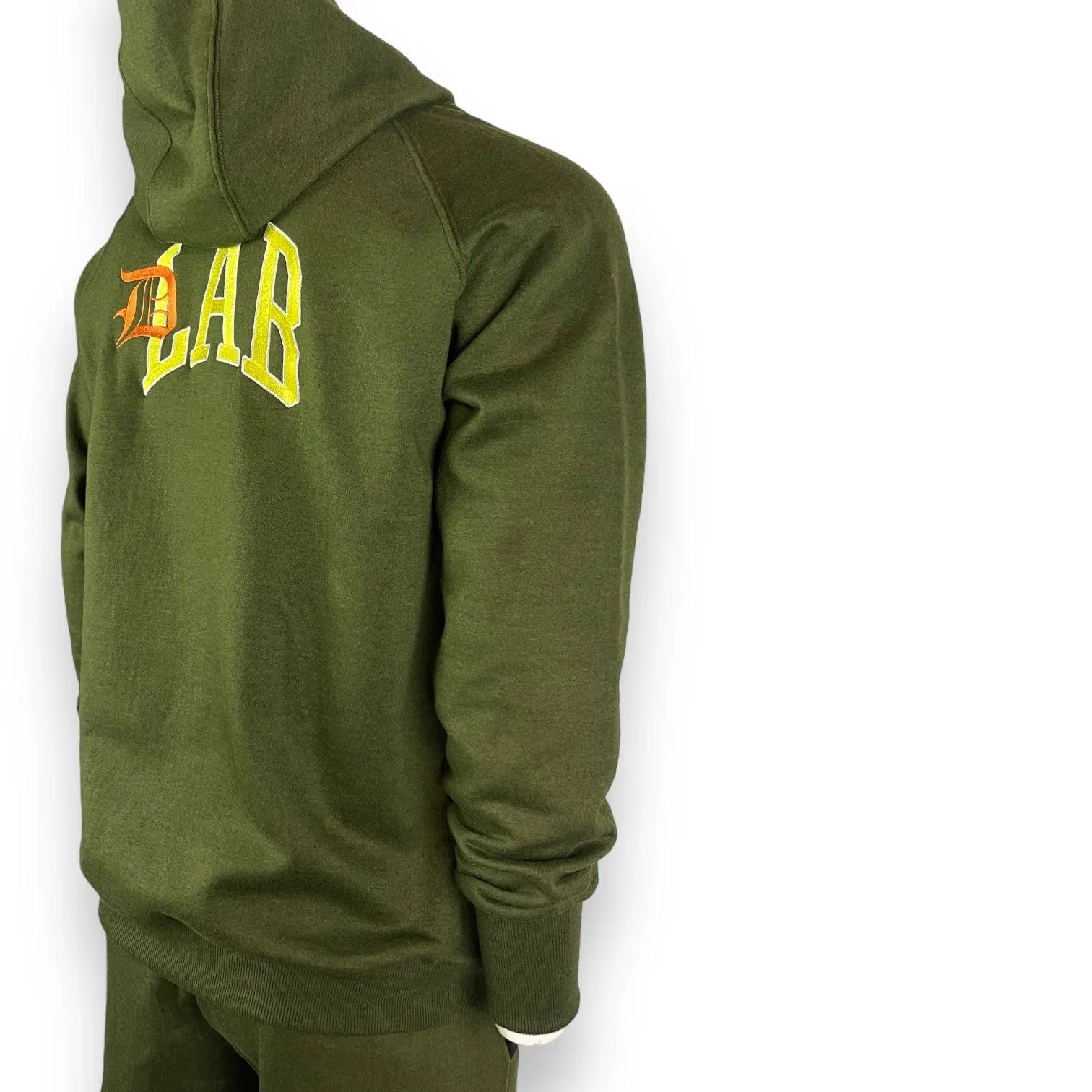 DLAB "SCRIPT” Oversized Hoodie Olive Green