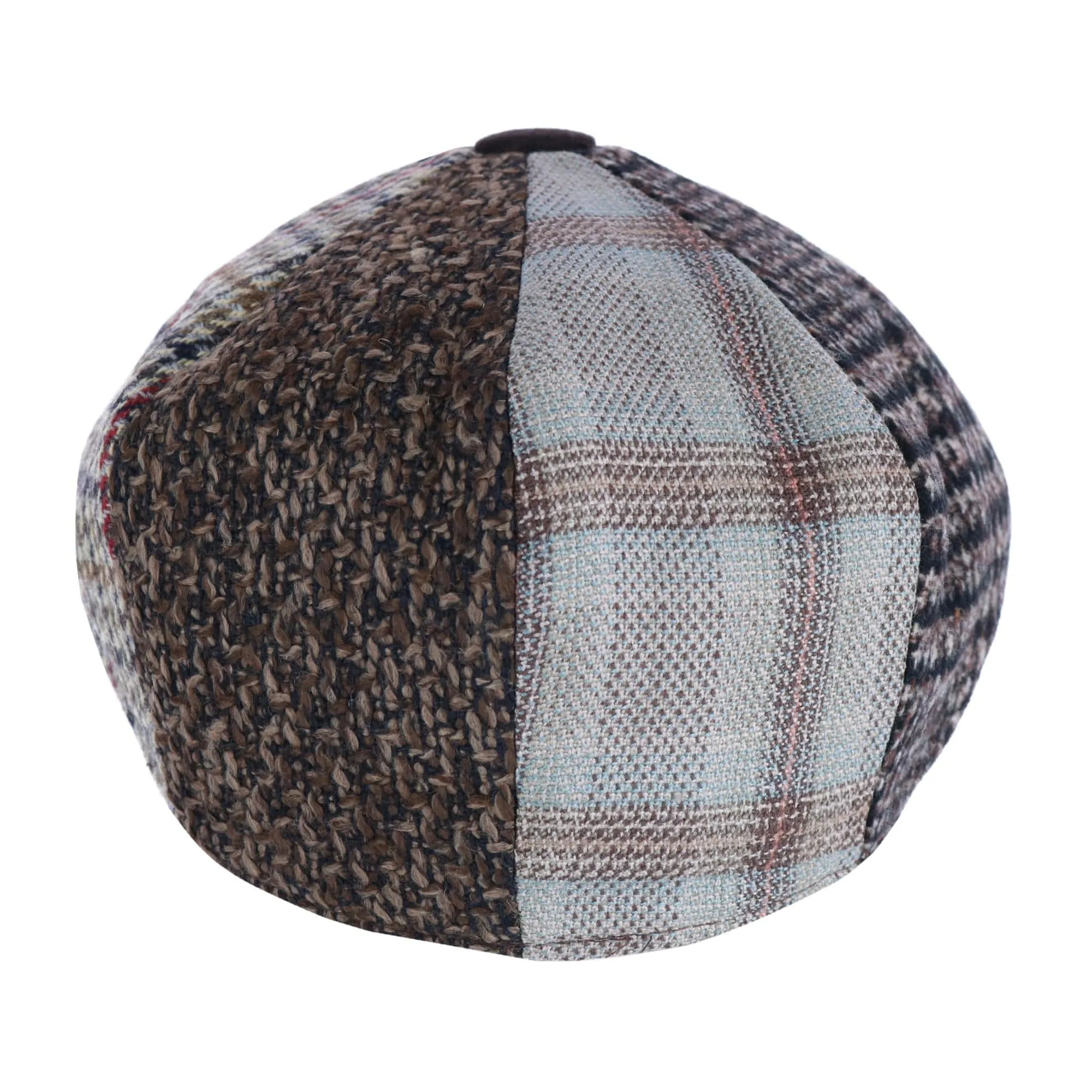 Epoch Hats Company Men's Multi Patchwork Newsboy Cap