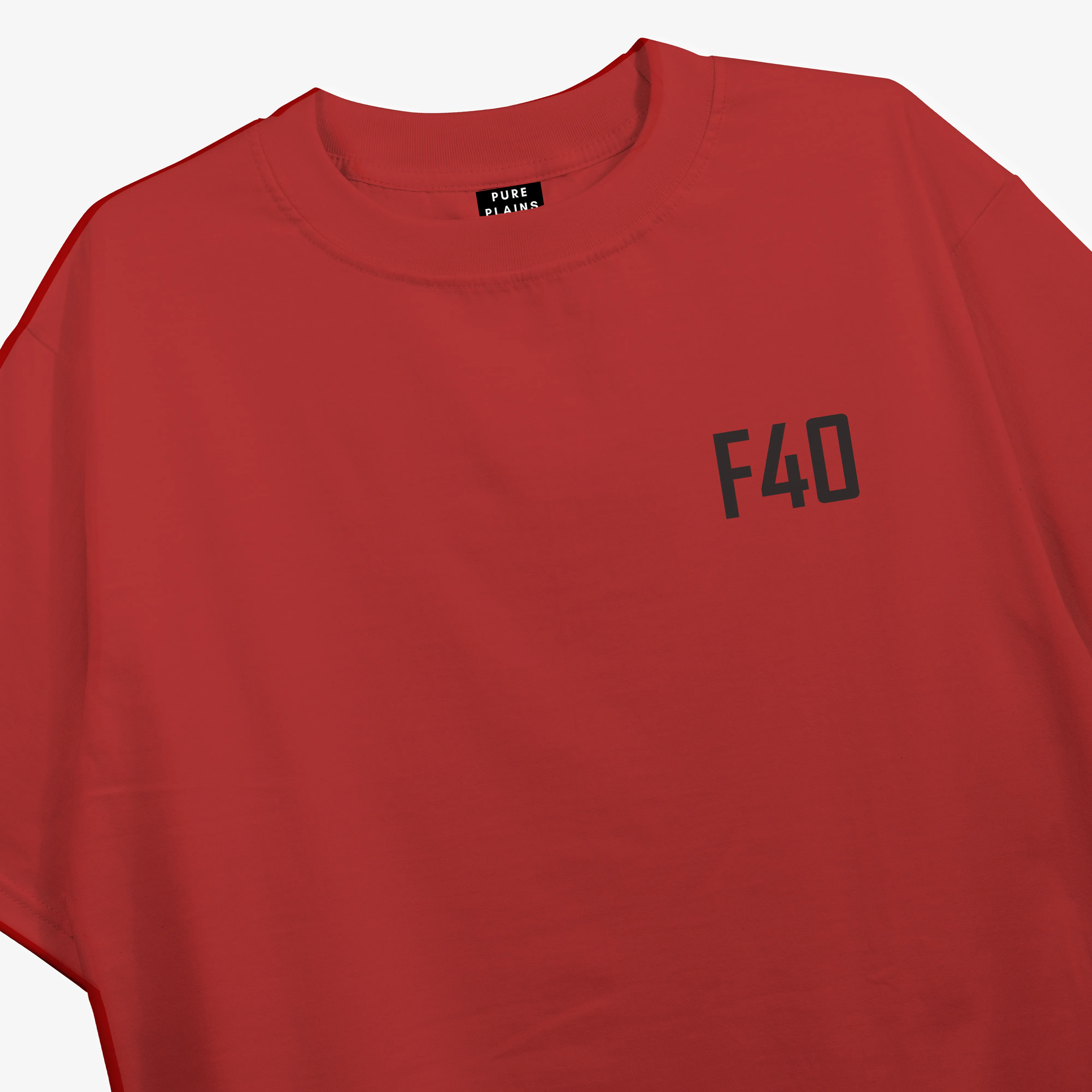 Ferrari F40 Oversized Red Tshirt