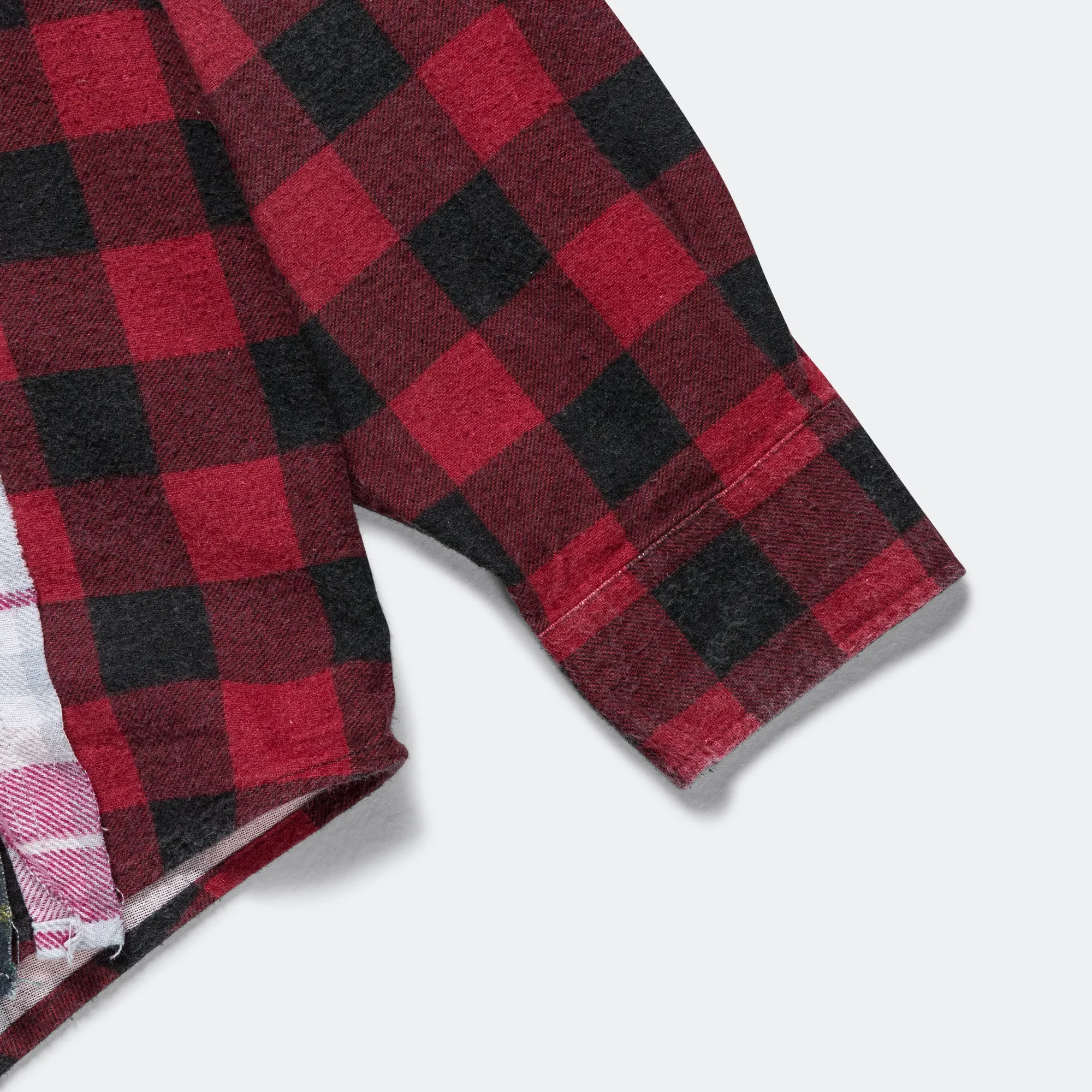 FW24 Rebuild Flannel Ribbon Shirt - Small #2