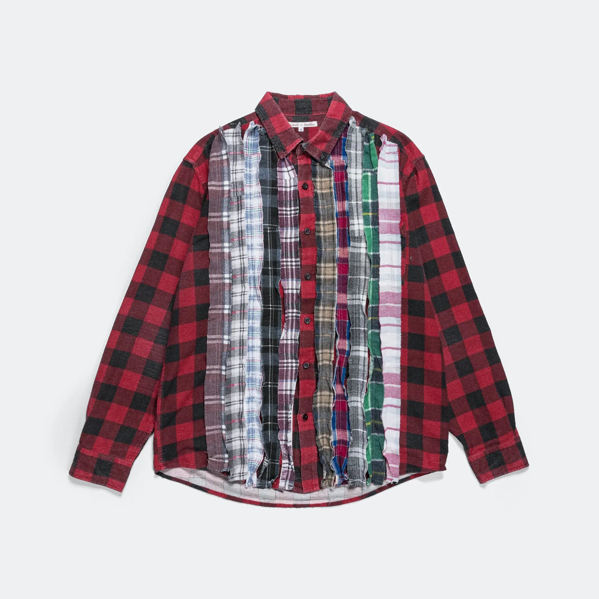 FW24 Rebuild Flannel Ribbon Shirt - Small #2