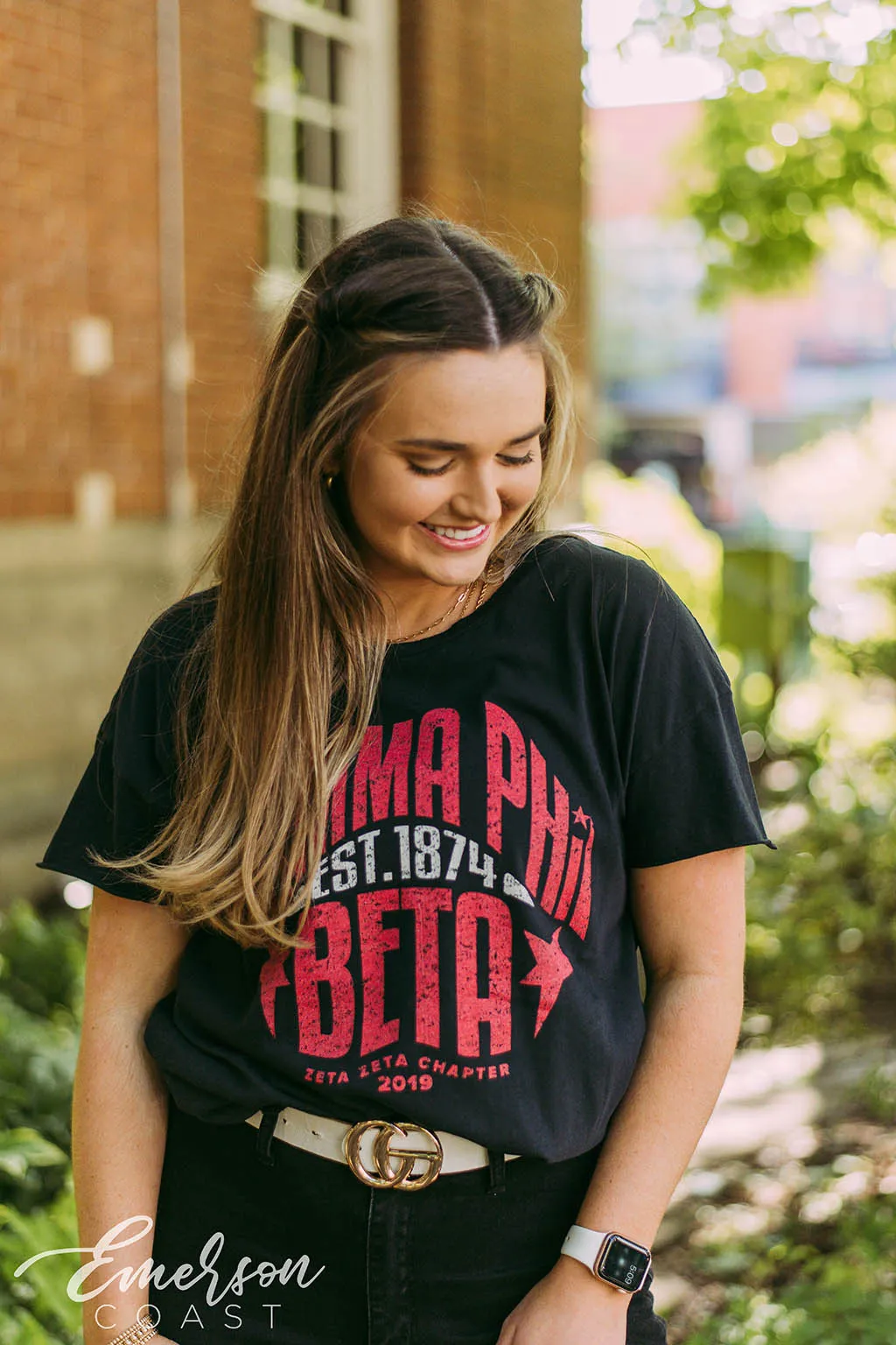 Gamma Phi Beta Distressed Recruitment Tee