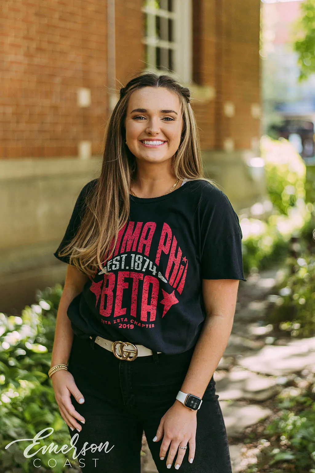 Gamma Phi Beta Distressed Recruitment Tee