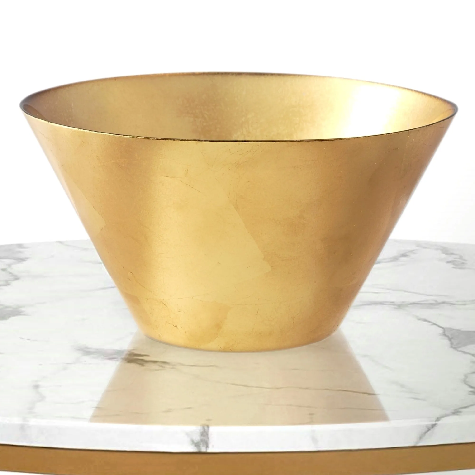 GILT 11" Gold Serving Bowl