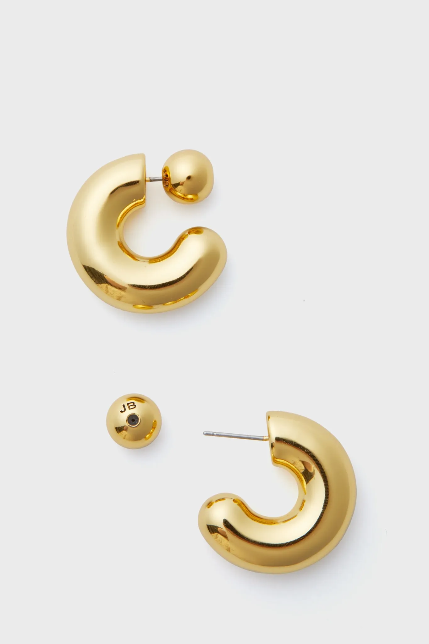 Gold Tome Hoops Large