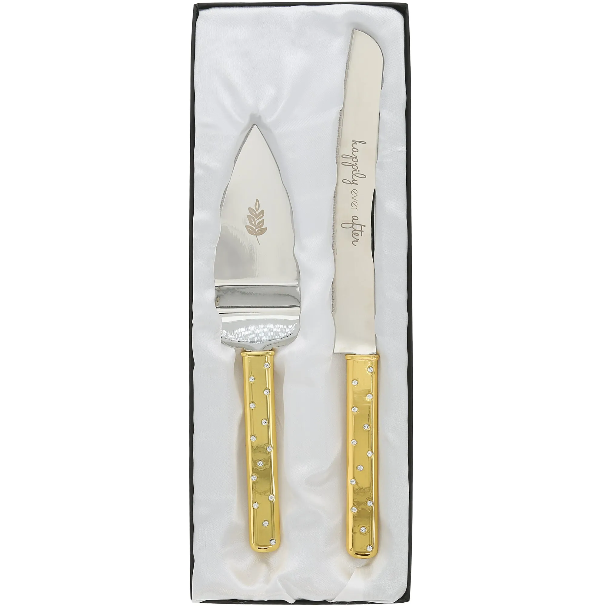 Happily Ever After Cake Knife and Server Set