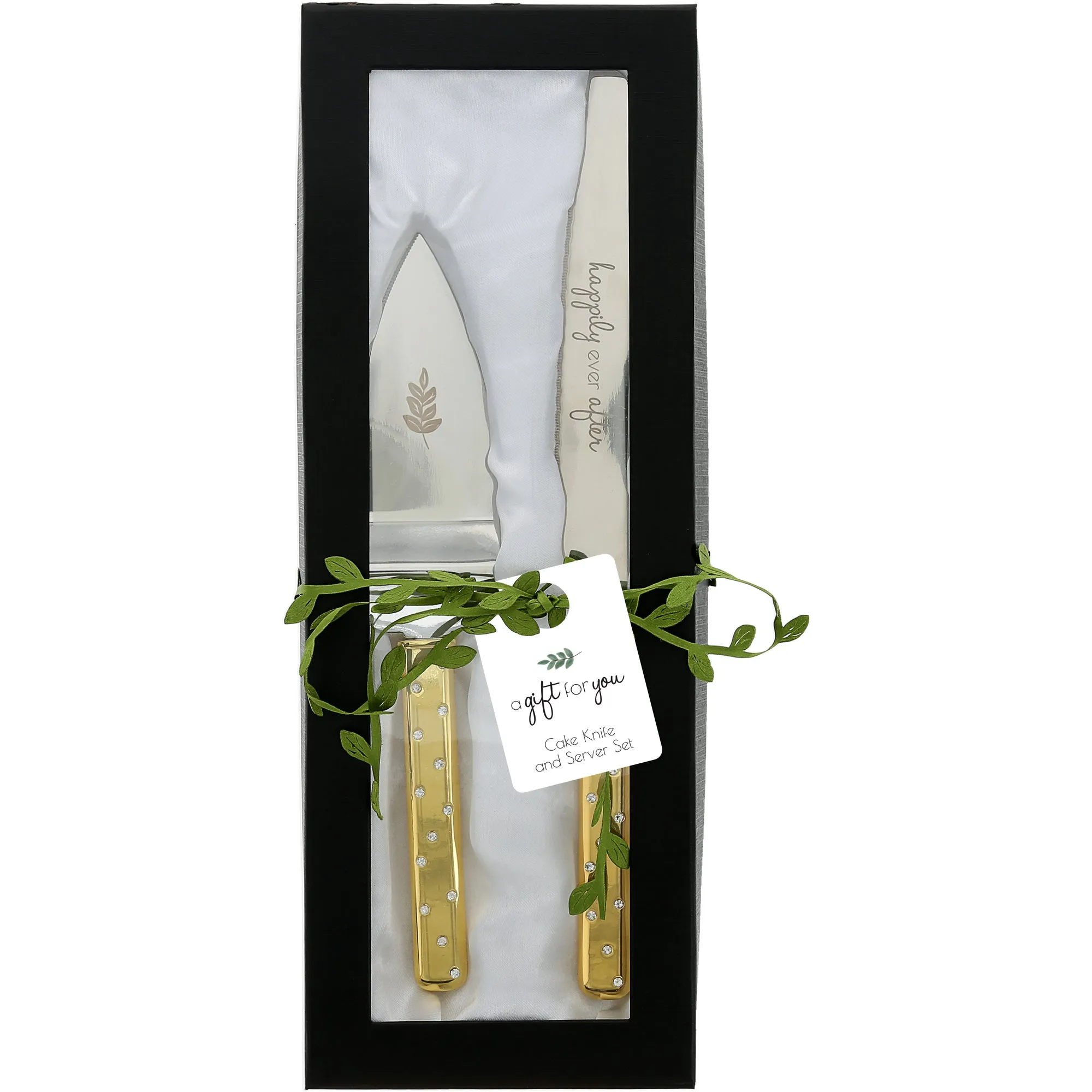 Happily Ever After Cake Knife and Server Set