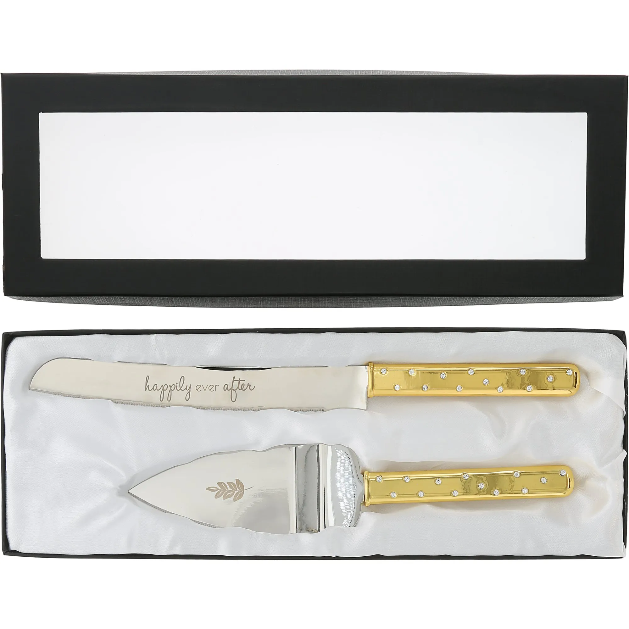 Happily Ever After Cake Knife and Server Set