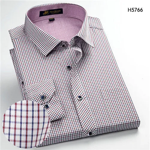 High Quality PlaidLong Sleeve Shirt #H57XX