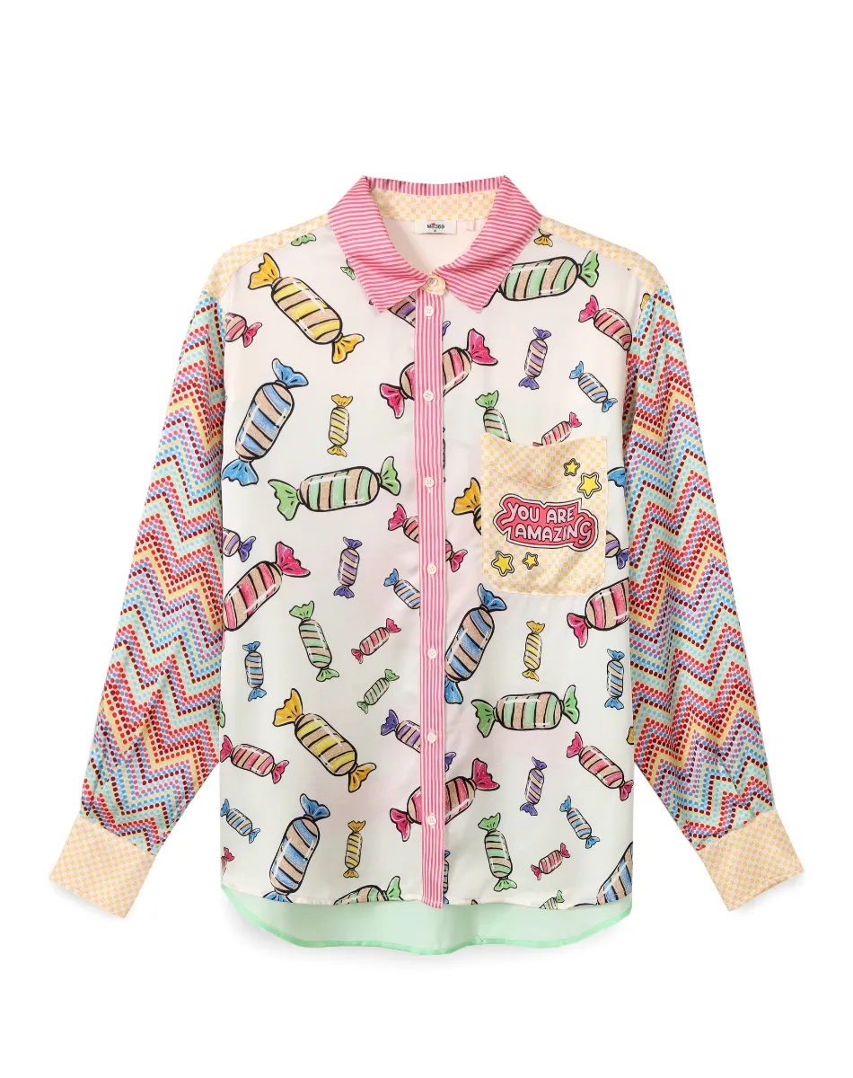 Isabel Candy Printed Shirt