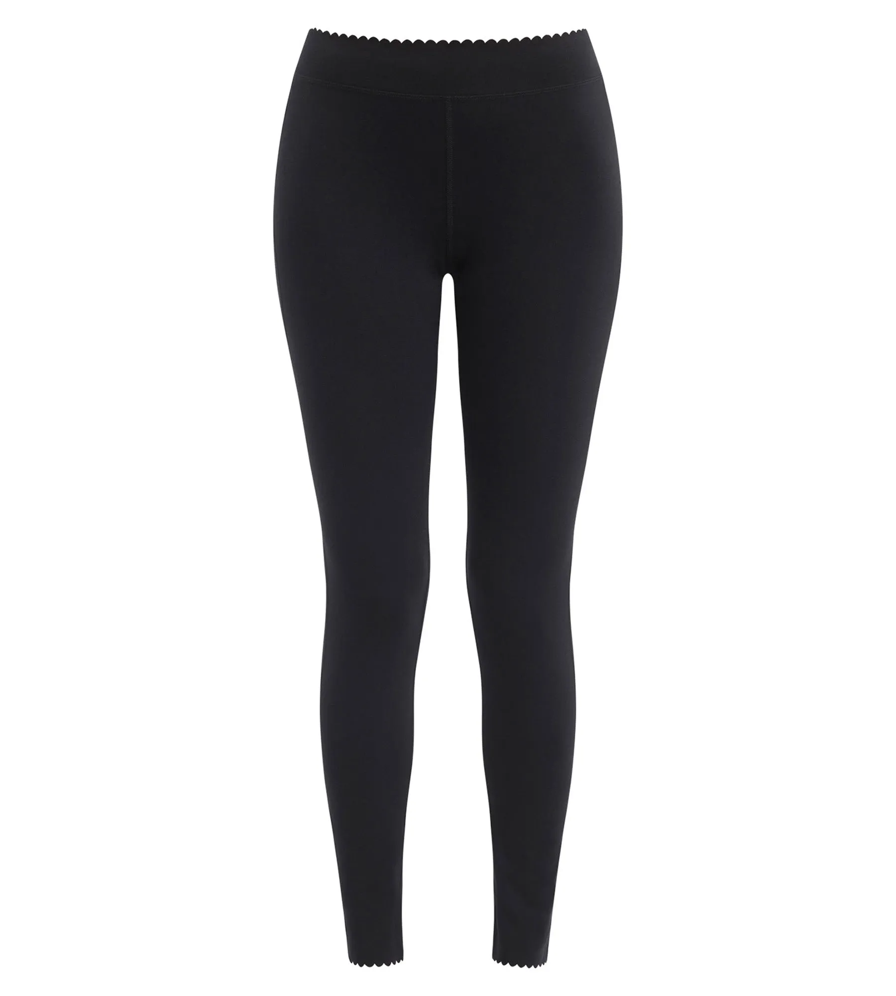 Legging femme opaque en coton stretch Noir Body Touch Easy