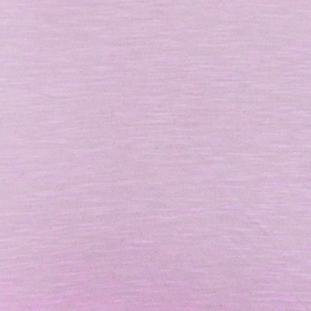 Light Purple Slub Stretch Jersey Knit Fabric