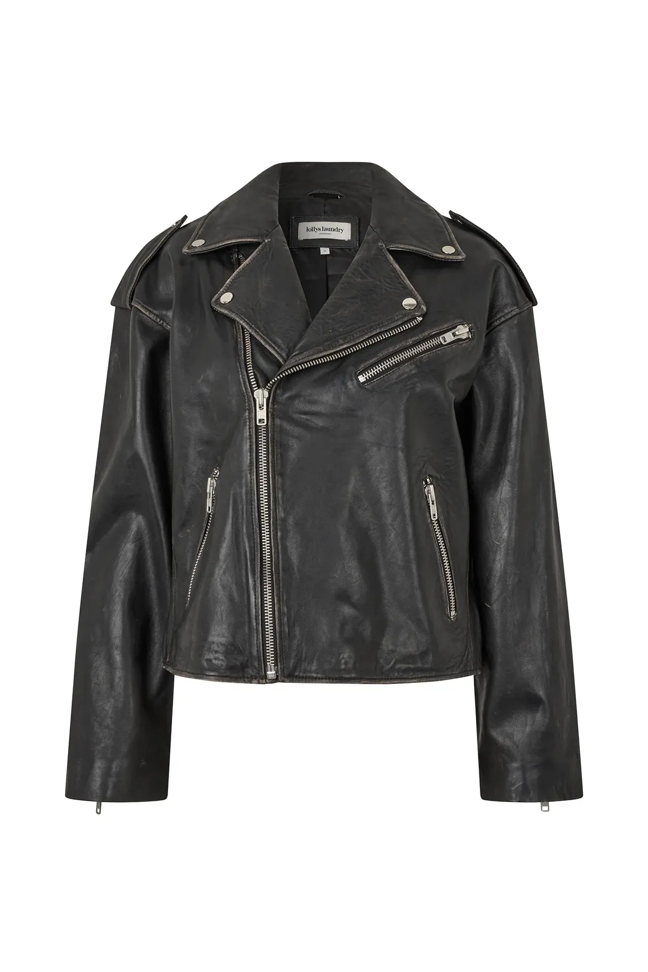 Lolly's Laundry Lill Leather Jacket - Black