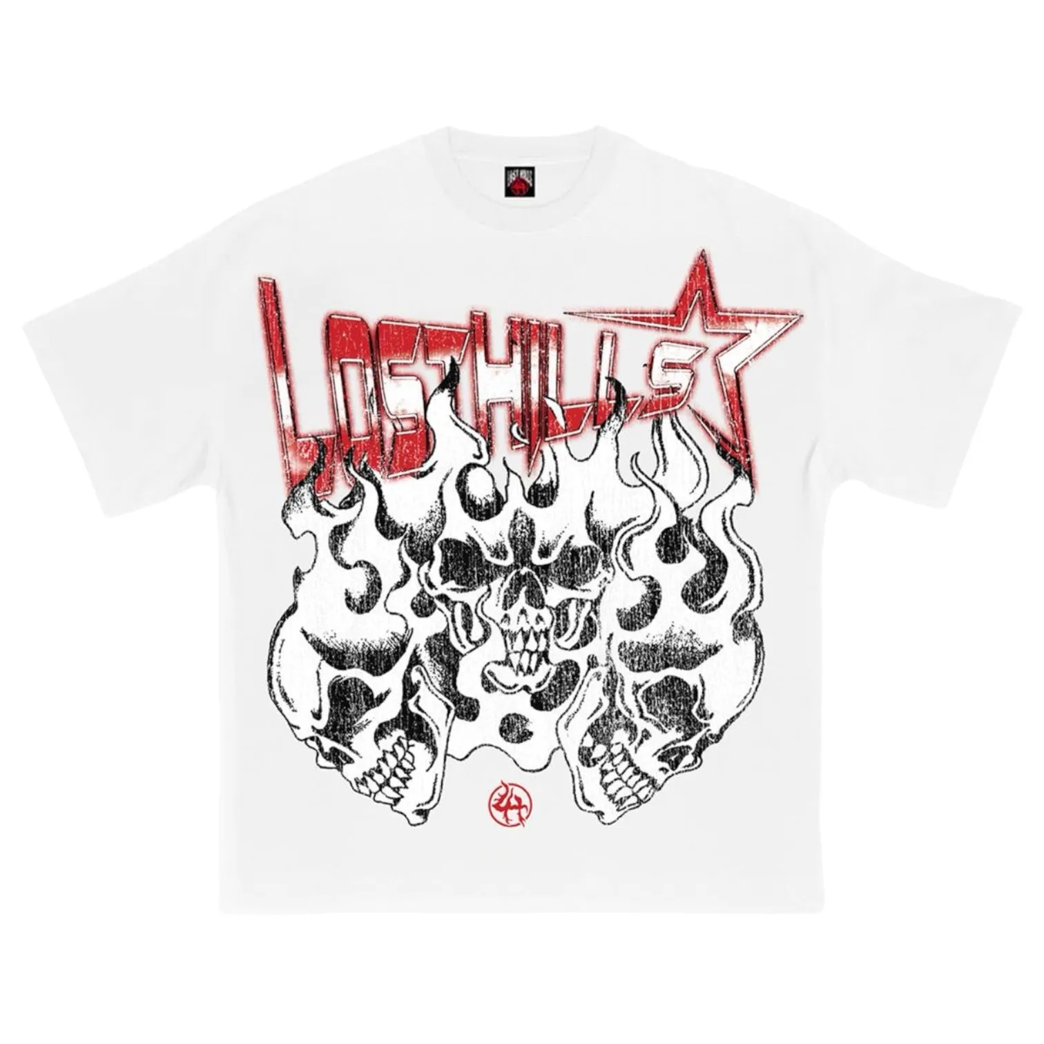 LOST HILLS: Flames SS Tee