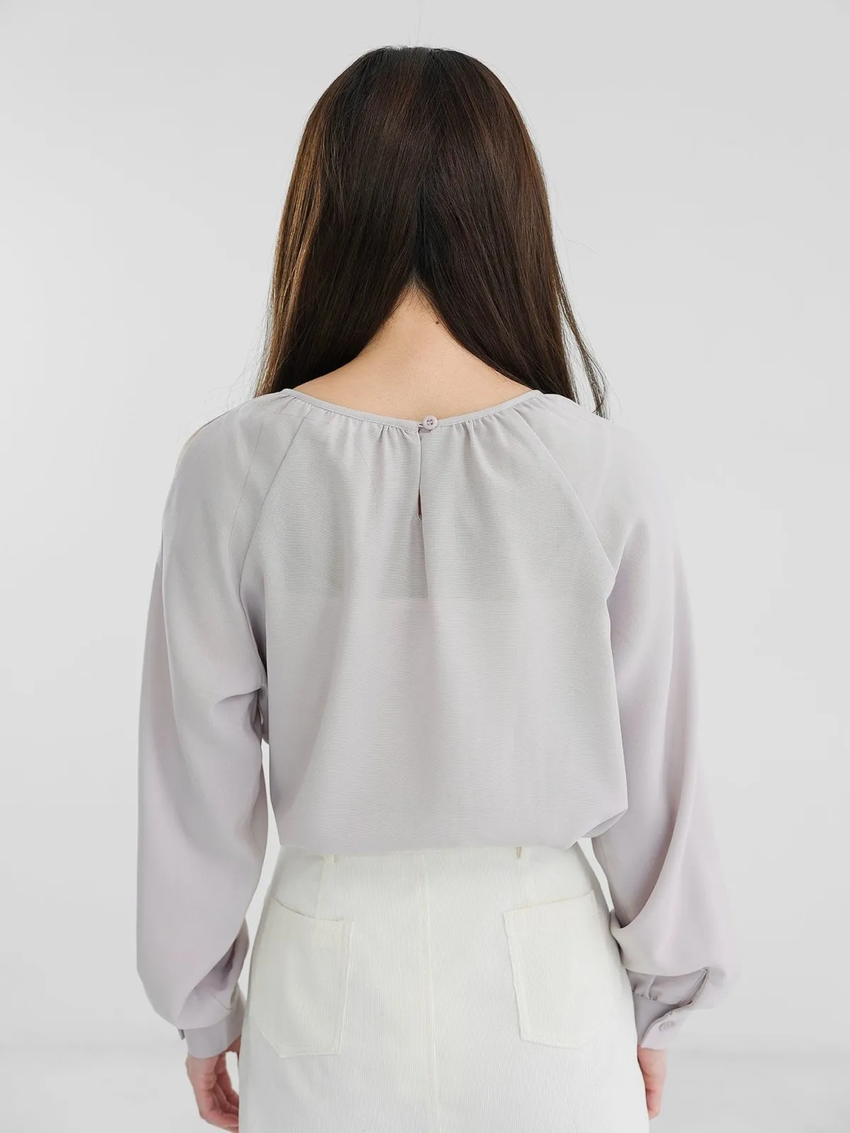 Lydia Cold Shoulder Top