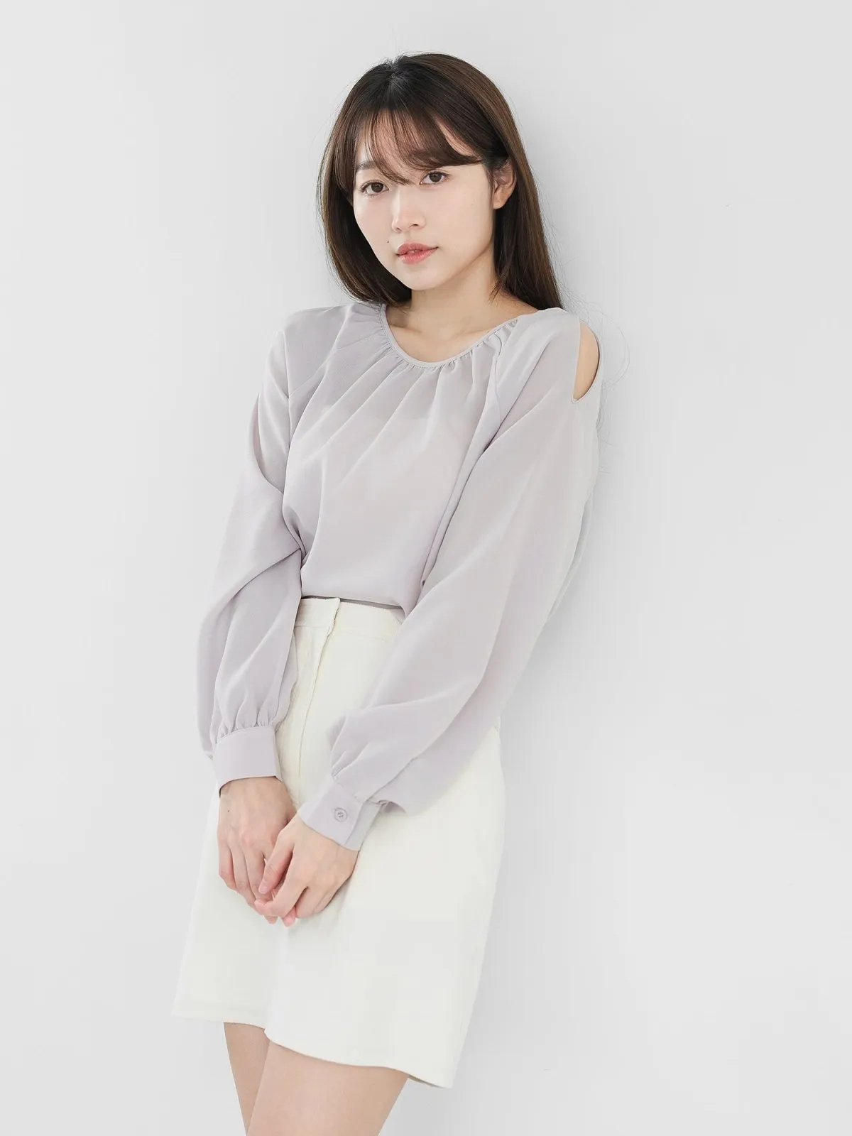 Lydia Cold Shoulder Top