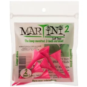 Martini Tees - 2" Short - 6 Pack