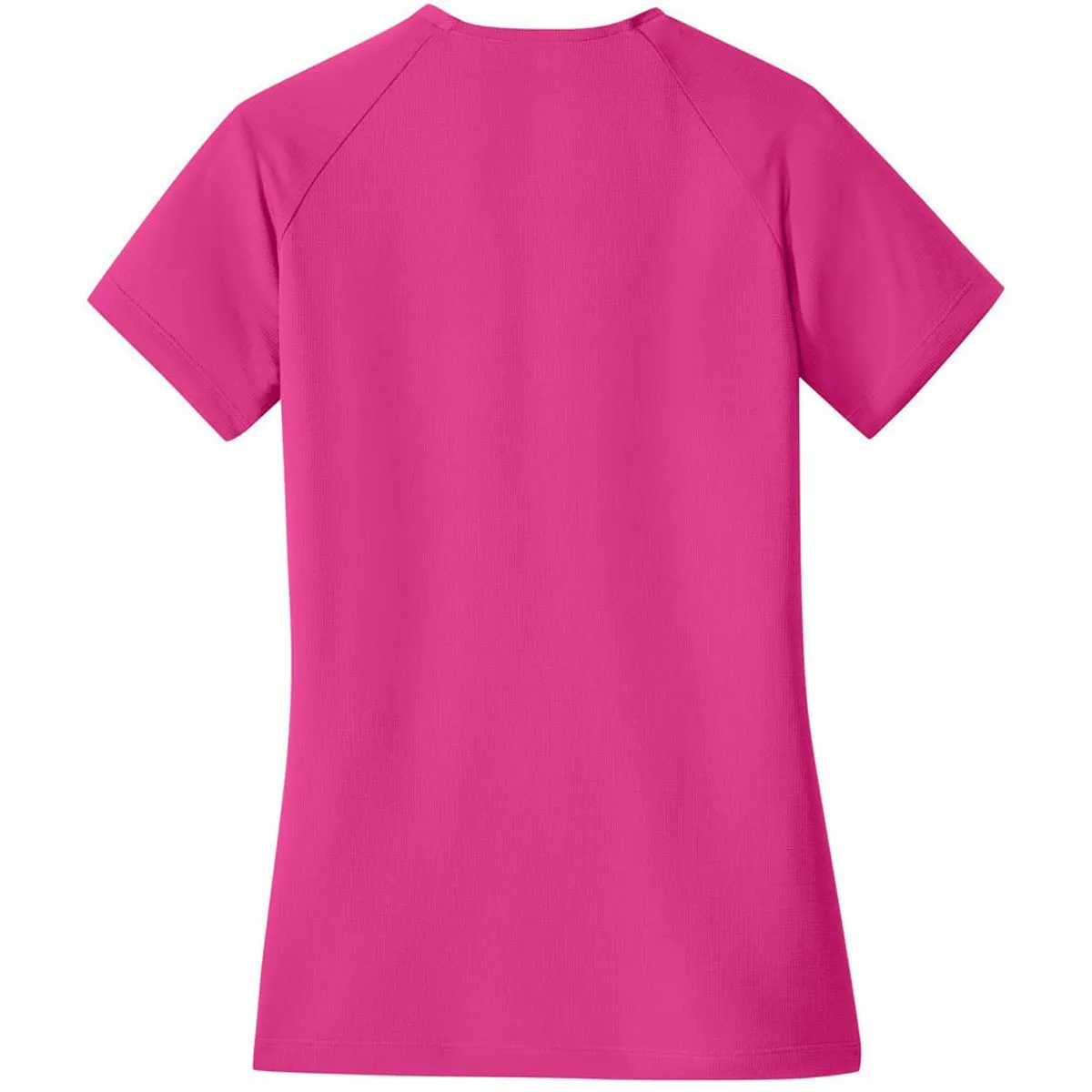 Nike Women's Sport Fuchsia/Sport Fuchsia Dri-FIT Stretch Woven V-Neck Top