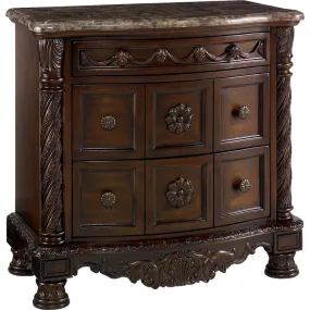 North Shore Three Drawer Nightstand