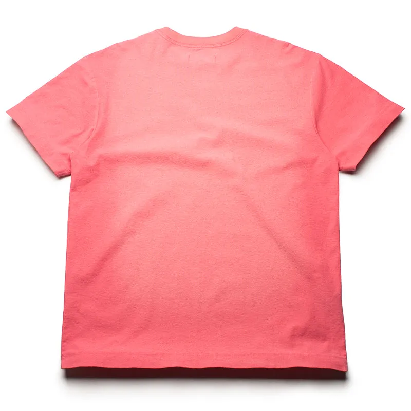 Purple Brand Wordmark Tee - Pink