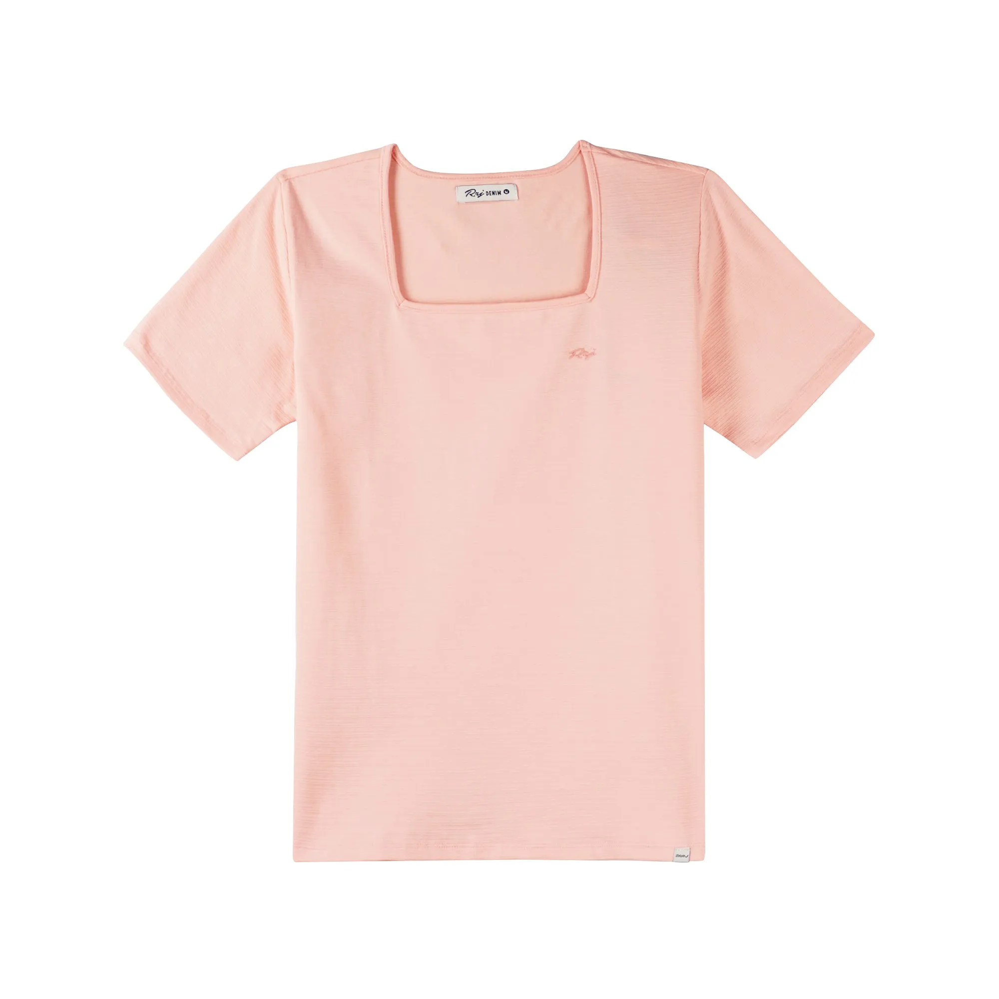 RRJ Basic Tees for Ladies Regular Fitting Shirt 150326 (Peach)