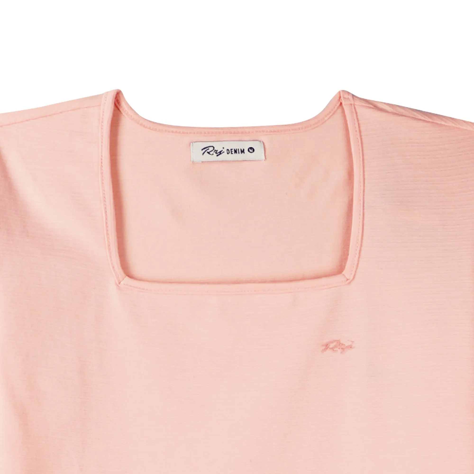 RRJ Basic Tees for Ladies Regular Fitting Shirt 150326 (Peach)