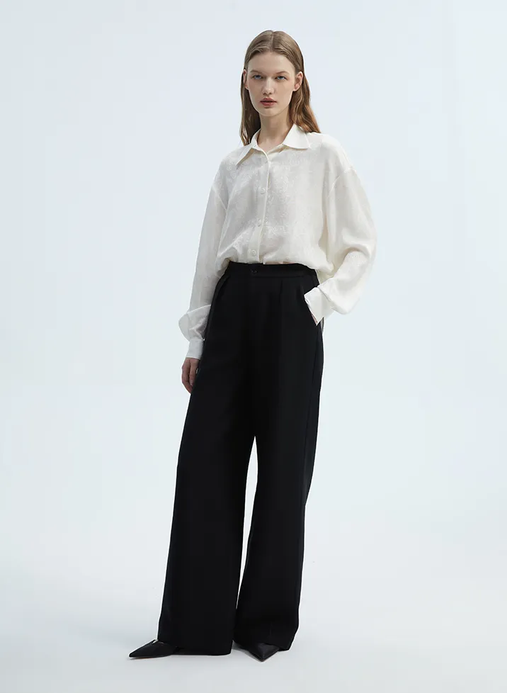 SILKINC Luo Basic Silk Shirt