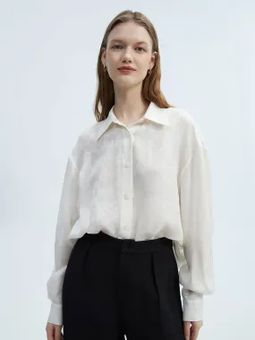 SILKINC Luo Basic Silk Shirt