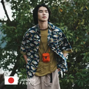 (ST364) Japan Made Fabric Pattern Shirt