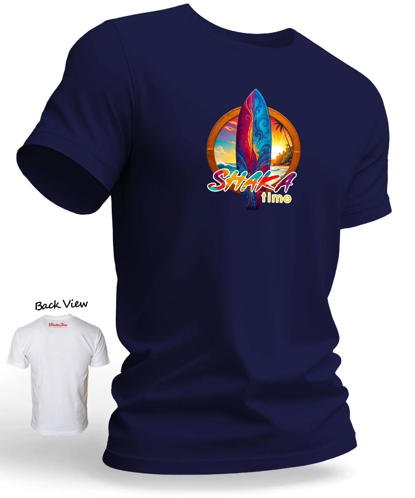 Sunrise Surfboard Shaka T-Shirt