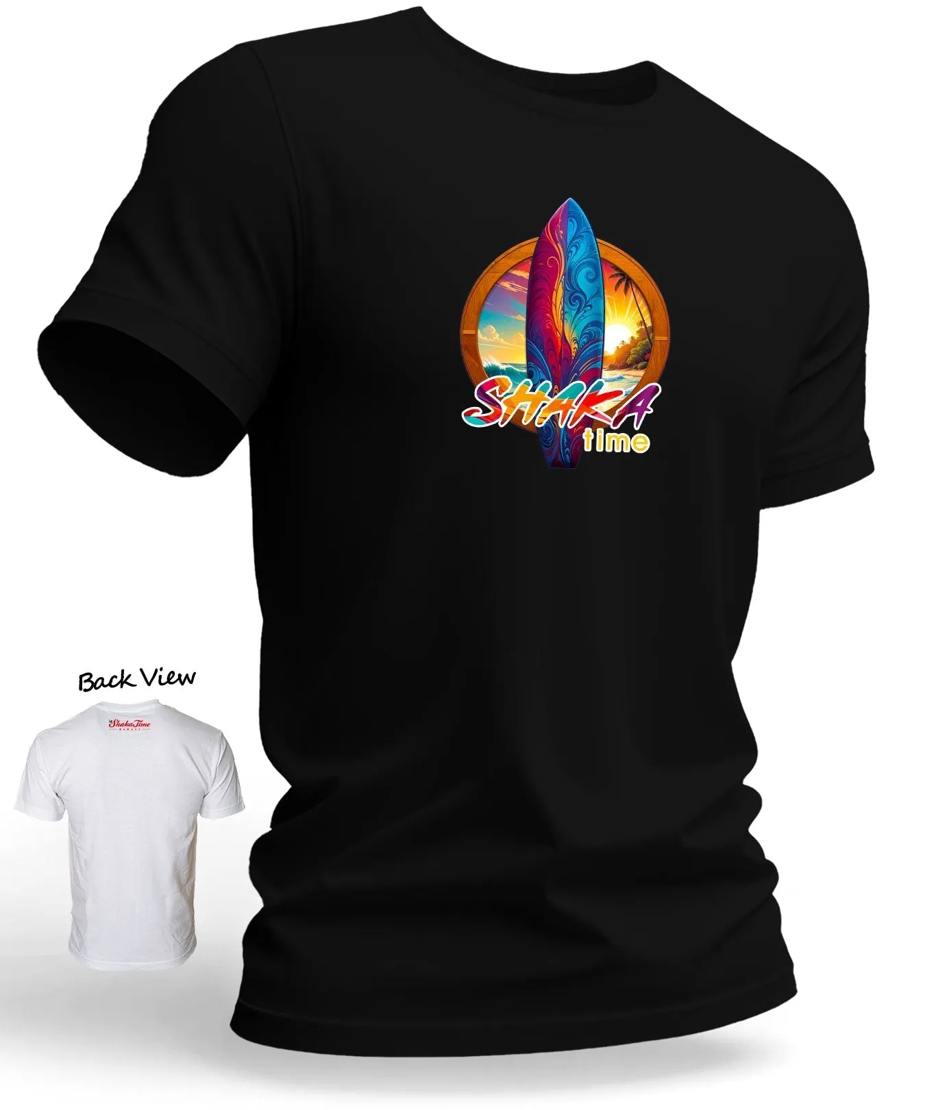 Sunrise Surfboard Shaka T-Shirt