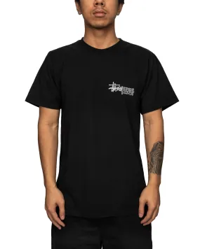 Superior Quality Pig. Dyed Tee Black