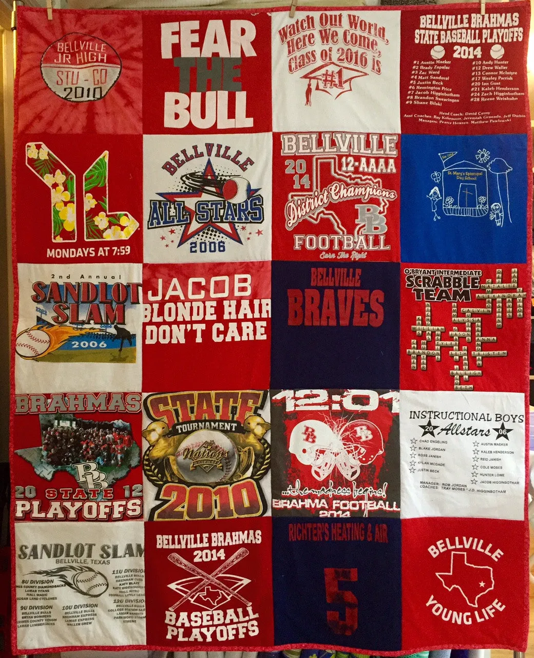 T-shirt Quilt 48x60