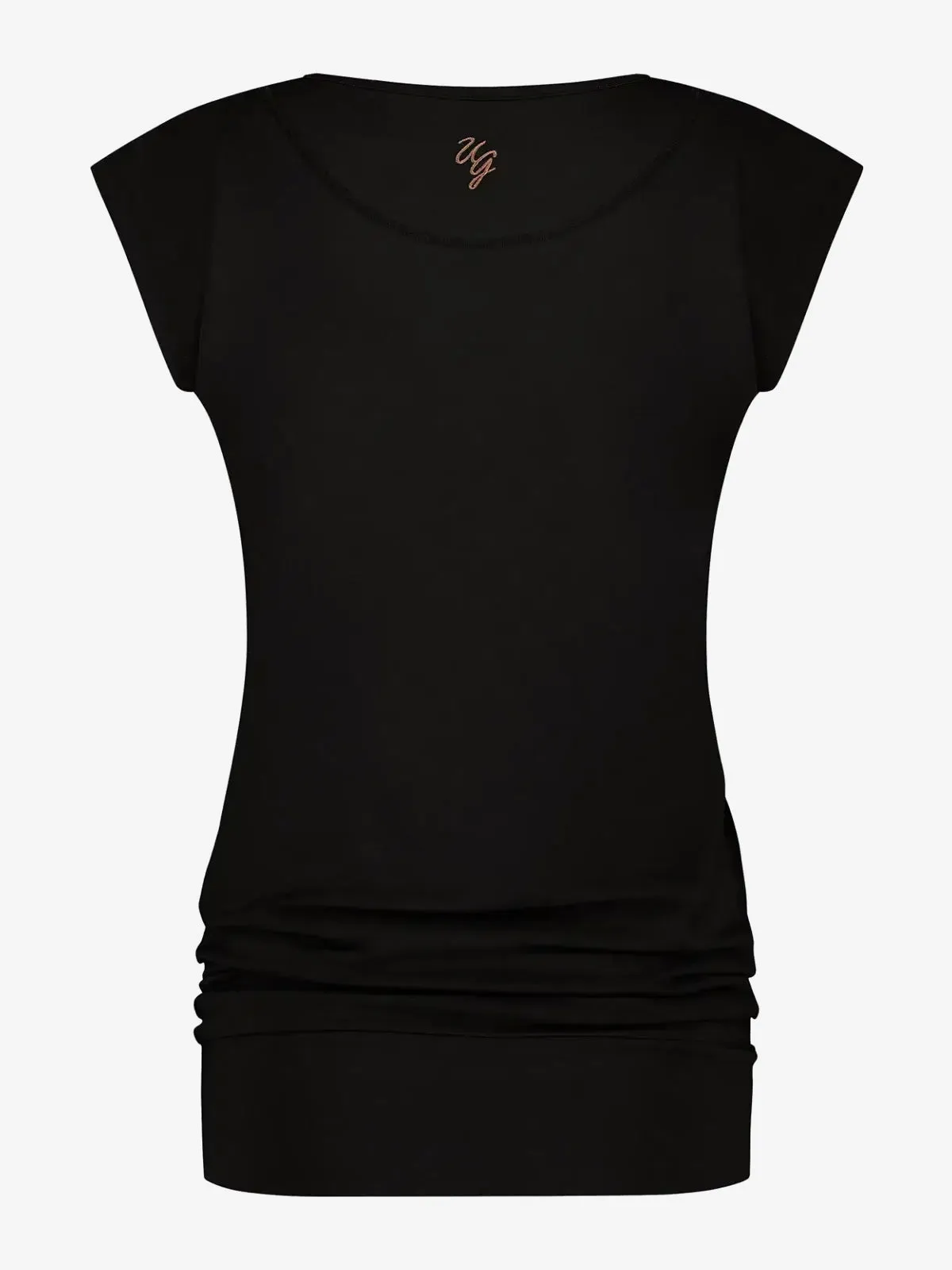 Urban Goddess Asana Yoga Tee - Onyx Black