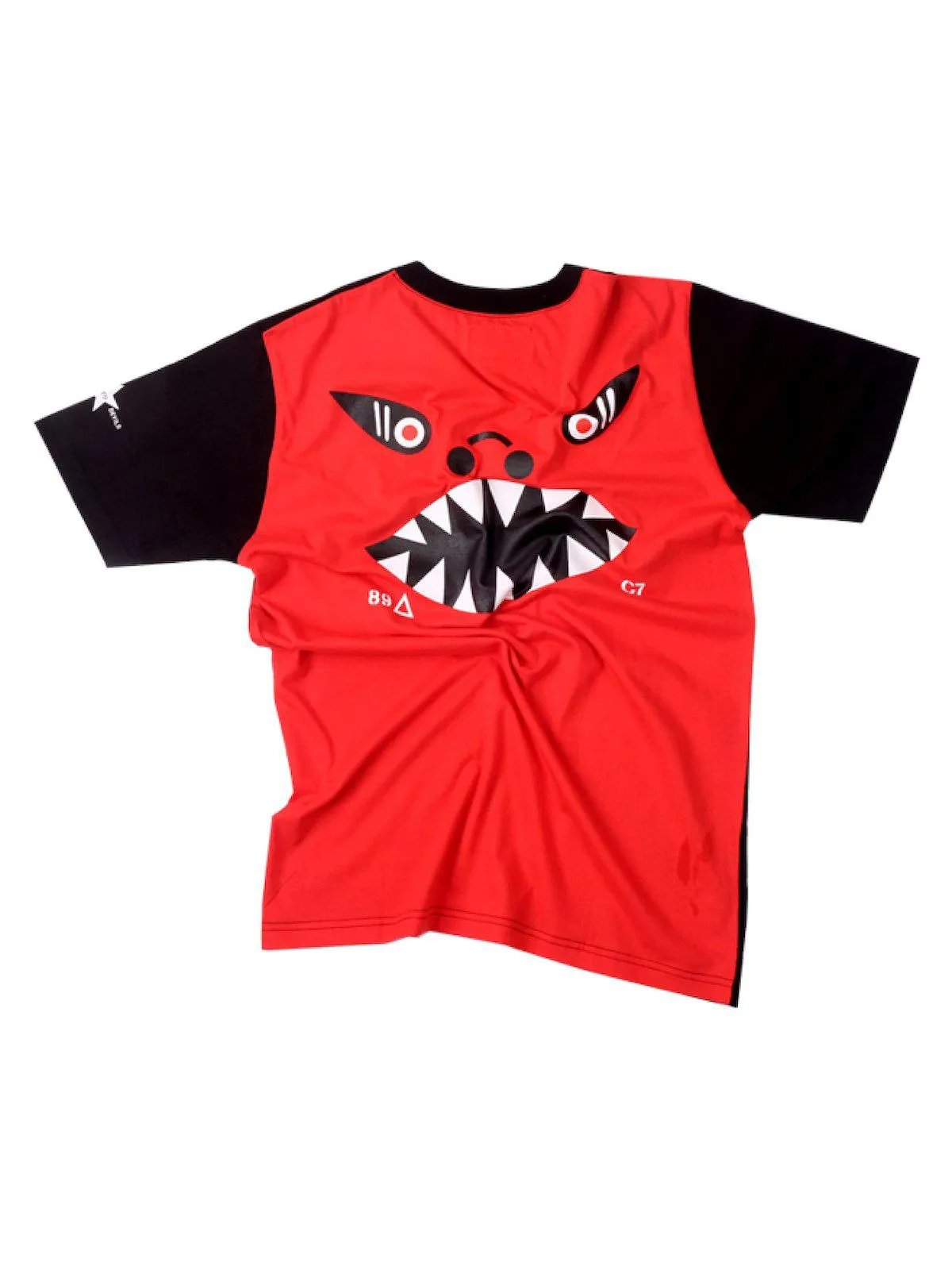 US Comp4ny Sherman Tank Tees Black Red