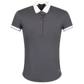 Womens Scarlett Polo Anthracite - AW24